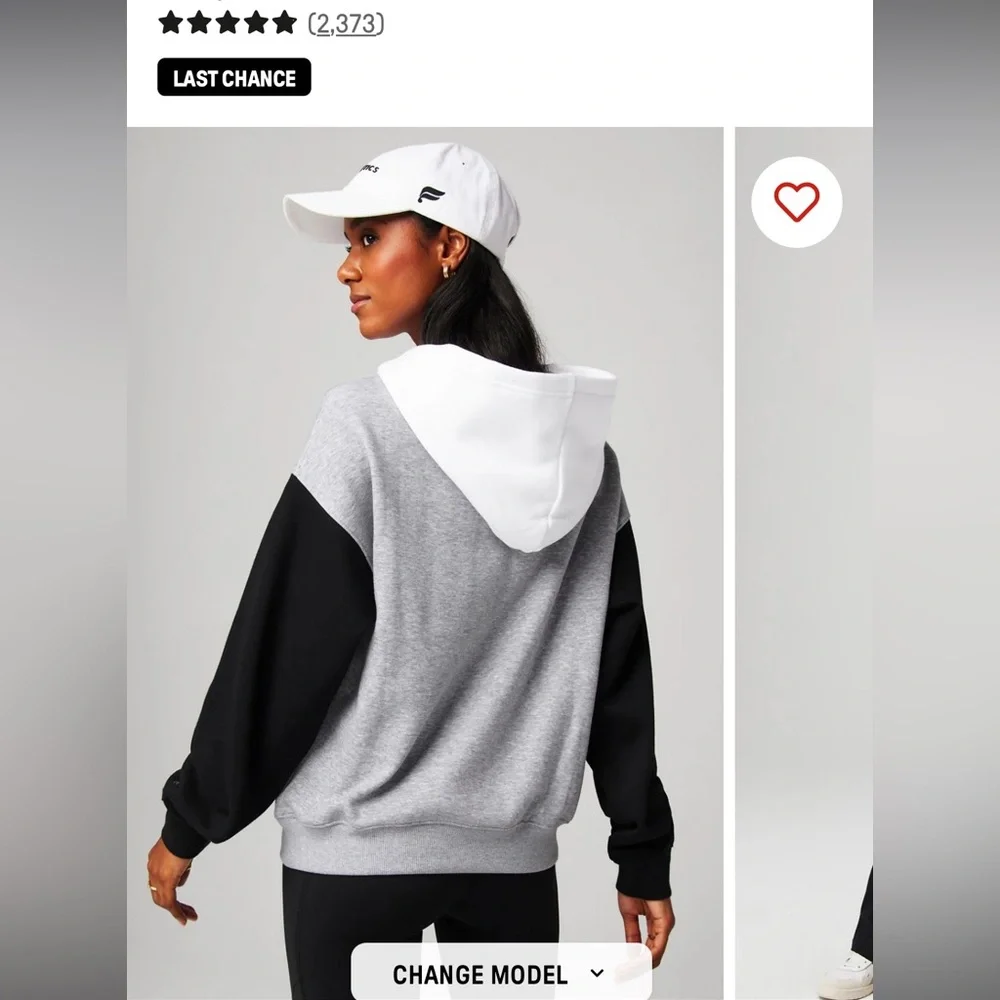 Fabletics color blocked hoodie - Picture 2 of 3